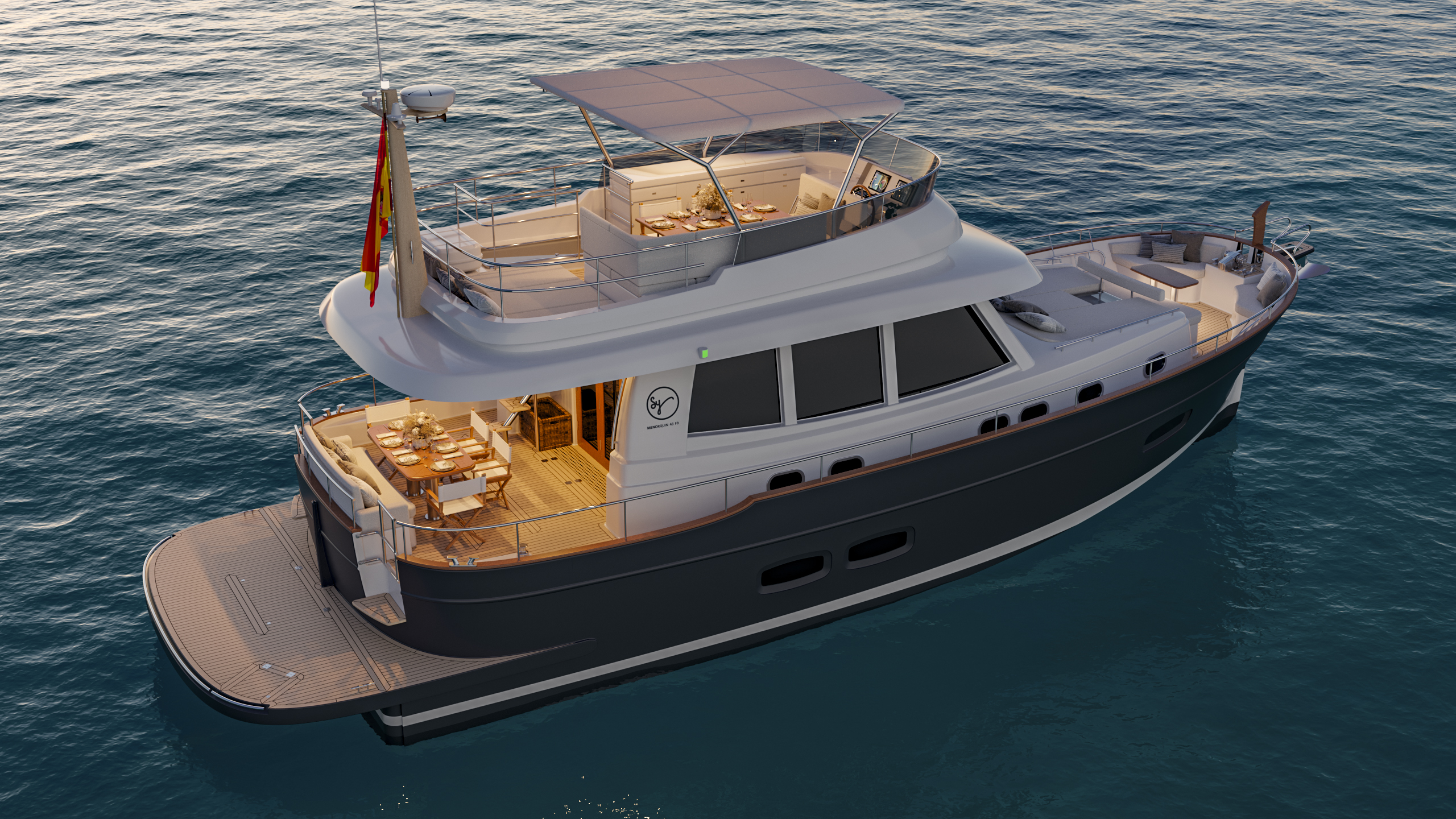 SASGA YACHTS MENORQUIN 48