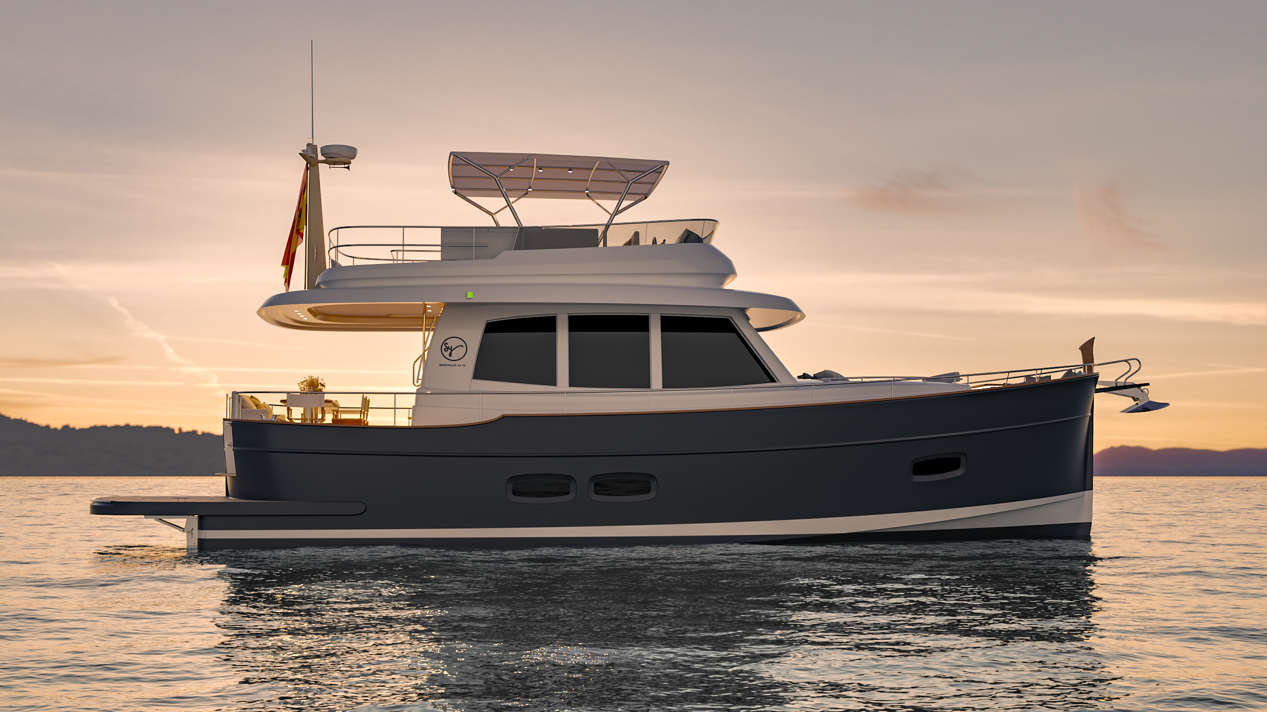 SASGA YACHTS MENORQUIN 48