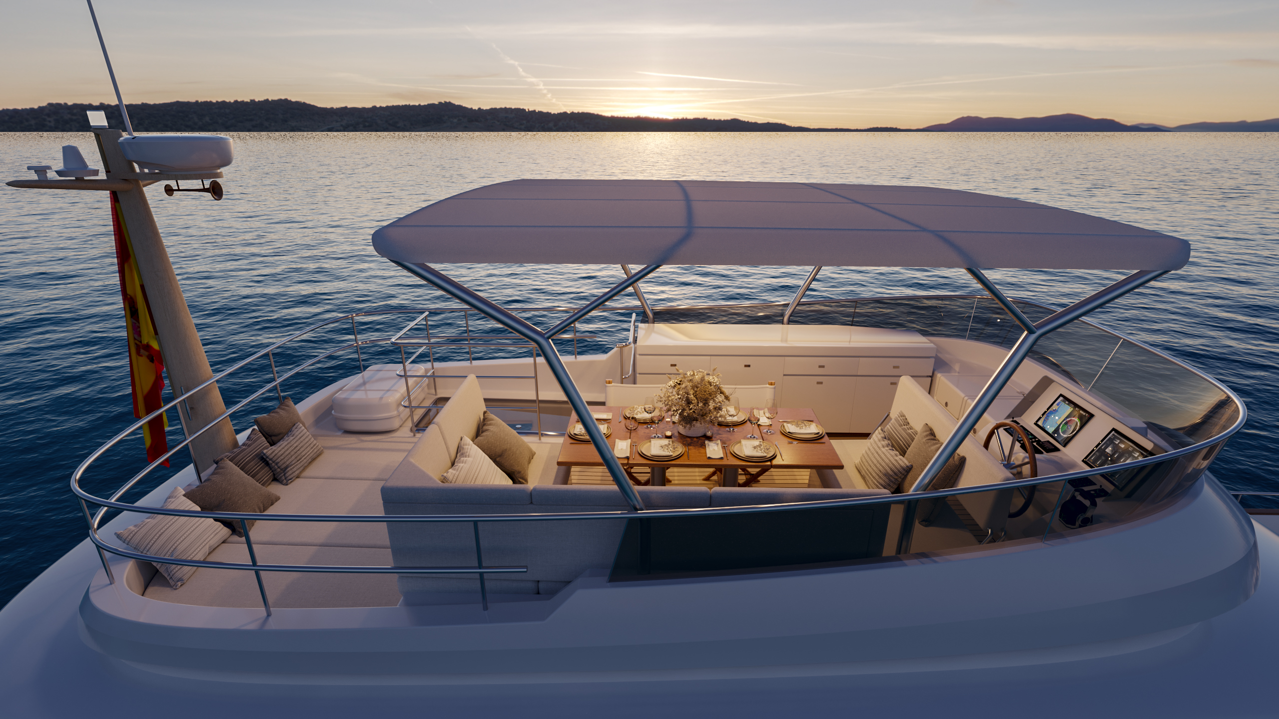 SASGA YACHTS MENORQUIN 48